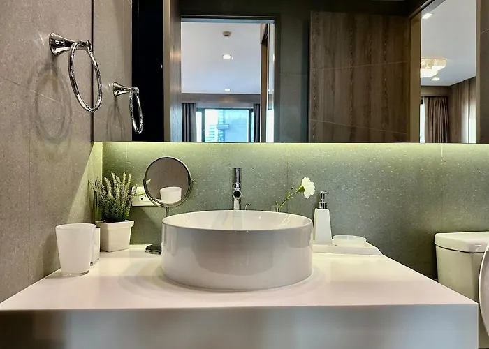 아파트 Cozy & Bright - Asoke 방콕